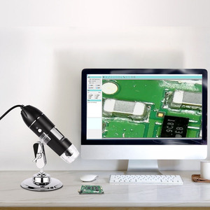 Microscopio <span class=keywords><strong>Digital</strong></span> LED USB 1080P HD 1600X, Microscopio Electrónico para Soldadura, Lupa para Reparación de Teléfonos, Compatible con Android y Windows - Product Image 2