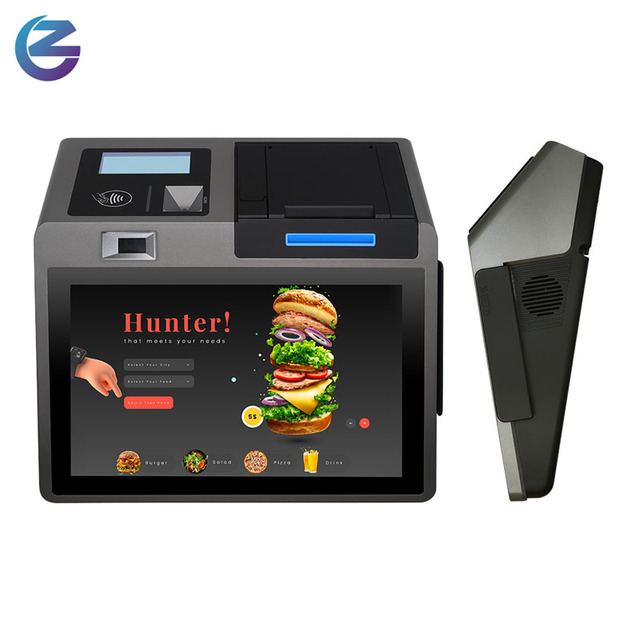 ZCS100 10.1 Inch All in One POS System ZCS Android Smart POS Machine with 80mm Printer for Fuel Station