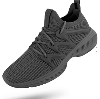 Chaussures de tennis légères pour femmes, antidérapantes, respirantes, avec empeigne en tricot, semelle intermédiaire en TPU, semelle extérieure en PVC/EVA, pour la gym, l'entraînement et la marche.