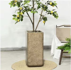 <span class=keywords><strong>Maceta</strong></span> Cuadrada de Gran Diámetro, <span class=keywords><strong>Maceta</strong></span> de Cemento de Magnesio, Mármol, <span class=keywords><strong>Terrazo</strong></span>, Simple - Product Image 4