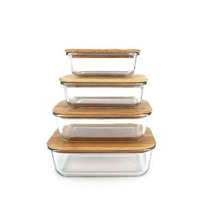 Boîte à lunch pour nouveau-né USA Mairun Glass Single Tier, hermétique haute température, compatible réfrigérateur et micro-ondes, 0-1L - Product Image 5