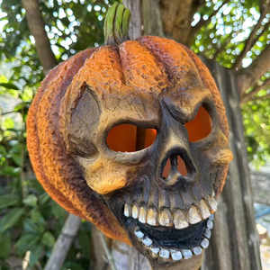 Máscara <span class=keywords><strong>de</strong></span> <span class=keywords><strong>Calavera</strong></span> <span class=keywords><strong>de</strong></span> Calabaza <span class=keywords><strong>de</strong></span> Terror Novedosa para Disfraz <span class=keywords><strong>de</strong></span> Halloween, Máscara <span class=keywords><strong>de</strong></span> <span class=keywords><strong>Calavera</strong></span> <span class=keywords><strong>de</strong></span> Látex <span class=keywords><strong>Realista</strong></span> y Espeluznante para Adultos - Product Image 6