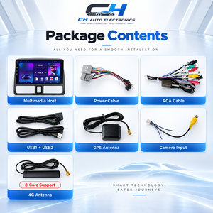 Autoradio Android pour Honda CRV 2001 - 2005, prend en charge la navigation GPS, le WIFI, le Bluetooth, la unité centrale multimédia Android - Product Image 6