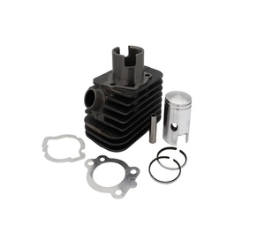Kit Cilindro per Motorino 50cc 2021 per <span class=keywords><strong>Piaggio</strong></span> Boss, Bravo, Ciao, Grillo, <span class=keywords><strong>Si</strong></span> (Perno Pistone 10mm/12mm) con Servizio Assistenziale - Product Image 1