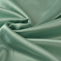 Tissu Brocart Acrylique Imitation 125g, Satin Brillant Tissé, Résistant à l'Abrasion, Teint Uni Lourd, Largeur 43/44 pouces, pour Robes et Foulards
