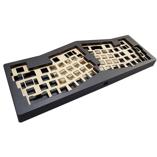GH60 Mechanical Keyboard Aluminum case Cnc Machining Anodizing Keyboard case