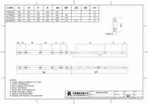 Corredera de cajón con rodamiento de bolas GT48 para cajón de gabinete, movimiento estable, certificado RoHS - Product Image 2