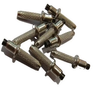 Embouts de bâton de trekking en acier au carbone 29x5mm antidérapants pour la randonnée en plein air, embout de remplacement en métal - Product Image 2