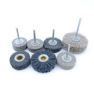 Abrasive Polishing Disc Brush For Drill Rotary Tool Wood Polishing Deburring