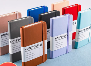 批发定制日记本笔记本规划皮革和聚氯乙烯/聚丙烯印花封面活页装订完美礼品 - Product Image 6