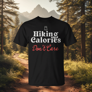 Camiseta sin mangas Hiking Calories Don't Care para amantes de la comida, ropa para actividades al aire libre - Product Image 3