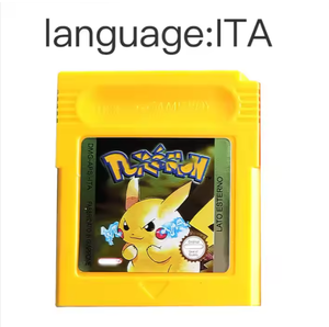 איטלקי עבור נרתיק מעטפת gbc נינטנדו 7 סוגים עבור זהב אדום קריסטל גרסה צהובה מדבקות בנים צבע בנים כרטיסי צבע מחסנית - Product Image 3