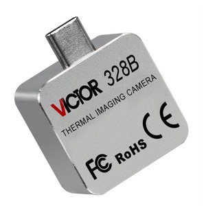 Cámara Termográfica Victor328b con Lente de Silicio y Germanio para Teléfono Móvil, Frecuencia de Fotogramas de 25hz, 3.2mm, Paleta de Colores - Product Image 1