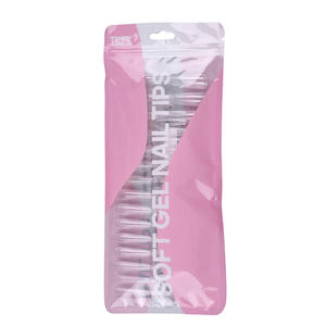 TSZS 240 pièces clair sans marque cercueil faux ongles américain <span class=keywords><strong>Capsule</strong></span> doux Gel X conseils cercueil faux manucure pointe système d'extension - Product Image 5