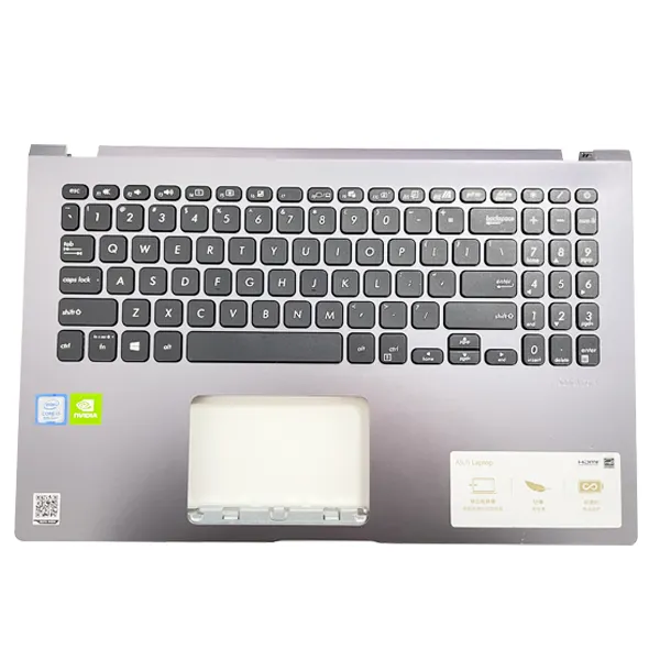For A SUS x509 C Palm Rest Top Case With Keyboard High Quality Laptop Keyboard Palm Rest