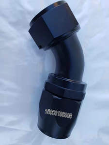 Accessori per tubi per auto con angolo di alluminio girevole AN20 di alta qualità parti prestazionali per impianti idraulici in alluminio auto da corsa nuova condizione - Product Image 5