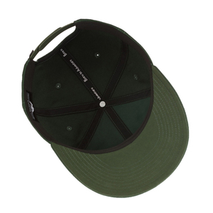 Casquette de pêche personnalisée en mélange de laine avec broderie <span class=keywords><strong>truite</strong></span>, 6 panneaux, visière semi-courbée, casquette d'extérieur professionnelle à fermeture snapback, vente en gros OEM - Product Image 6