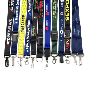 Custom Logo Cartoon Lanyard Full Color Id Card Holder With Lanyard 15/20/25mm Cell Phone Lanyard