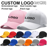 Gorra de Béisbol de Algodón Estructurada de 6 Paneles con Diseño de Bordado de Logotipo Personalizado, Gorra Deportiva Lisa, Gorra de Talla Grande