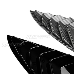 For Tesla Model 3 Body Kit Rear <b>Window</b> Side Vent Shutter Louver Cover Trim for Tesla Model 3 2017-2024 Car Accessories - Product Image 6