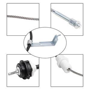 Kit de câble d'embrayage pour Ford Mustang 96-04, pièce de rechange en alliage d'aluminium pour réglage du pare-feu Em1037 - Product Image 3