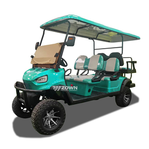 Carro de Golf Eléctrico Compacto para 4 Pasajeros, Carro Turístico de Baja Velocidad para Uso en Villas y Comunidades - Product Image 5