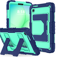 Étui robuste en silicone et PC avec support et sangle d'épaule pour Samsung Tab A11 8.7 2025 X110 X115 X117 Tab A9 8.7 X115N OEM ODM