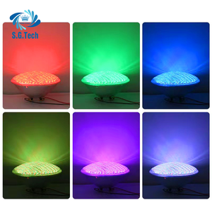 Luz LED de Alta Potencia para Piscina, Montada en la Pared, Material ABS, IP68 Impermeable, con Cambio de Color, Corona Subacuática - Product Image 2
