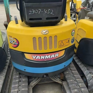 Excavadora sobre orugas hidráulica usada Yanmar en buenas condiciones para la construcción/Agricultura nuevo precio bomba de funcionamiento de 1 tonelada - Product Image 3