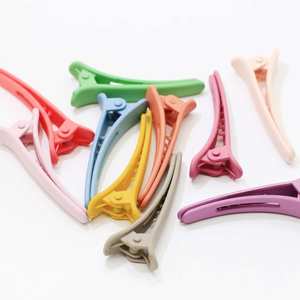 Clip a Coccodrillo in Plastica Colorata Mista, Fermagli Vuoti per Capelli, Accessori per Capelli per Bambine e Ragazze - Product Image 6