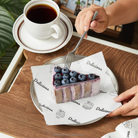 Rouleaux de papier sulfurisé imprimé sur mesure style journal, papier d'emballage alimentaire pour les friteries, les boucheries-charcuteries et les plats à emporter