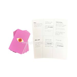 Juegos <span class=keywords><strong>de</strong></span> Cartas Publicitarias Brillantes Personalizadas con <span class=keywords><strong>3</strong></span> Barajas Diferentes, Ecológicas, en Español, en una Elegante Caja <span class=keywords><strong>de</strong></span> Papel - Product Image 5