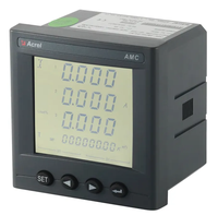Compteur de panneau multifonctionnel triphasé Acrel AMC96, moniteur de courant, de tension, de facteur de puissance et de fréquence, mesure de l'énergie sur 4 quadrants