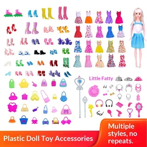 Set <span class=keywords><strong>di</strong></span> <span class=keywords><strong>Accessori</strong></span> per Bambole da 30cm, Mix <span class=keywords><strong>di</strong></span> Vestiti per Bambole alla Moda, per Ragazze, Vendita all'Ingrosso - Product Image 3