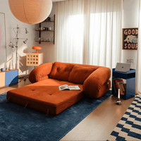 Idée d'entreprise innovante 2026 Alibaba Sans quantité minimale de commande Emballage compressé Chaise longue gonflable convertible double pour salon et chambre
