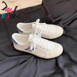 Zapatillas Deportivas Casuales con Cordones, Nuevas y a la Moda, con Parte Superior de Lona Ligera y Forro de Malla para Primavera, Otoño e Invierno - Product Image 5