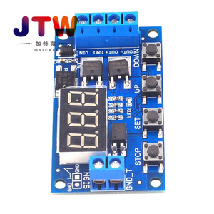 JTW Digital Countdown <b>Timer</b> Module 12-24V Manual Control <b>Timer</b> Switch 16A 240V PC Material - Product Image 3