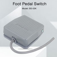 Botón de Pánico de Alta Calidad con Carcasa Ignífuga de ABS, Pedal, 12 V CC, Certificado CE para Sistemas de Alarma