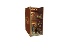 Fabricant de lumière LED 3D en bois Puzzle Serre-livres DIY Book Nook Gift