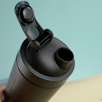 Botella Mezcladora de Proteínas de Vidrio Aislada al Vacío, a Prueba de Fugas, Libre de BPA, con Logotipo Personalizado, Estilo Americano, para Niños, Regalo, Uso en Oficina