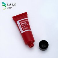 Tubes compressibles en PE de 19 mm avec finition brillante et impression de logo personnalisée pour crème pour les yeux, fard à paupières, rouge à lèvres, sérum - Vente en gros directe d'usine