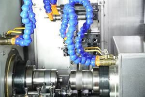 高精度高速デュアルスピンドルトルノメタルベンチメカニカルターニングミニメタルCNC旋盤 - Product Image 4