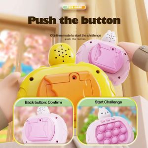 Nuevo Juguete Sensorial Pop Fidget Speed the Machine - Juego de Música Whack a Mole Portátil con Burbujas para Aliviar el Estrés y la Ansiedad en Autismo - Product Image 4