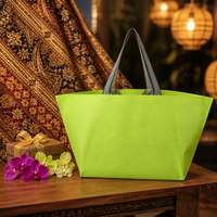 Sac fourre-tout réutilisable en non-tissé pour supermarché, sac de courses écologique avec poignées robustes