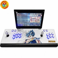Console de jeu vidéo d'arcade rétro double joueur, mini borne d'arcade d'intérieur, pour usage domestique, format table.