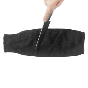 Manchon de protection anti-coupure Junmu, niveau 5, construction en fil d'acier, traitement du verre, résistant à l'abrasion - Product Image 1