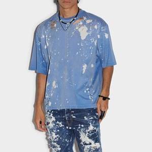 T-shirts graphiques personnalisés en gros pour hommes, impression DTG, sérigraphie, vintage, effet vieilli, délavé à l'acide, t-shirts oversize pour hommes - Product Image 1