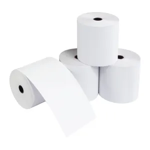 Hot selling factory custom printed paper roll 80mm ATM cash register thermal paper