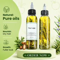 Huile de romarin pure 100 % naturelle et biologique, hautement concentrée, pour le soin des cheveux, traitement contre la chute des cheveux, huile de croissance capillaire, prix en gros