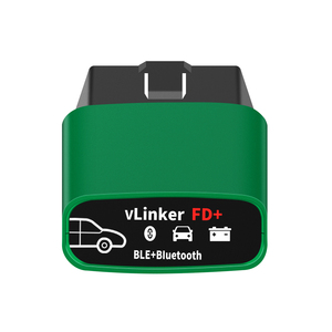 Adaptador OBD2 Vgate Vlinker FD+ Bluetooth 4.0 BLE 12V Universal FORScan para IOS y Android Gratis - Product Image 1
